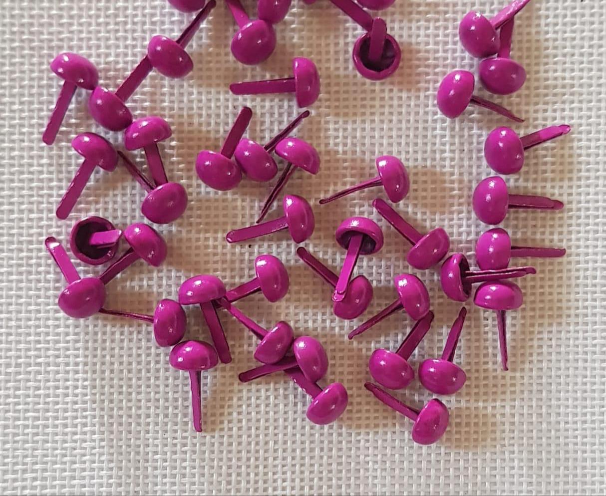 Round Brads-8 mm – 25 Pieces
