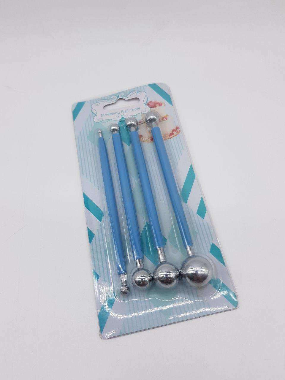 Double Sided 4 Tools Modelling Stainless Steel Ball Tools