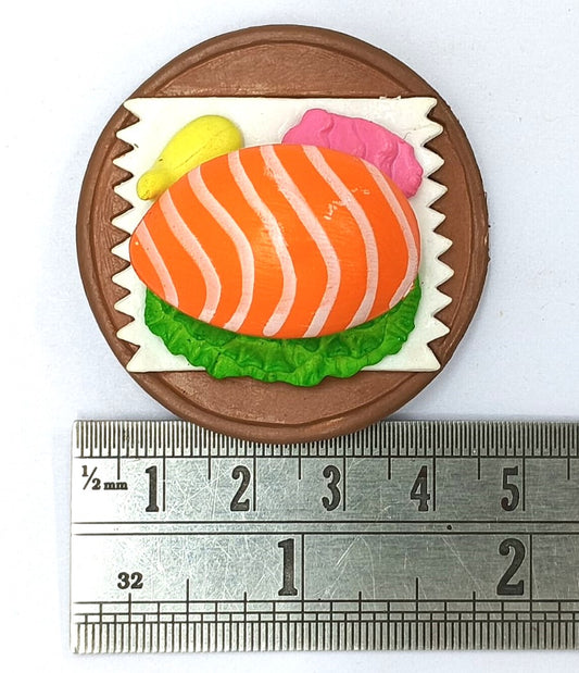 Sushi / Food Miniature- 2 pieces , design - 821