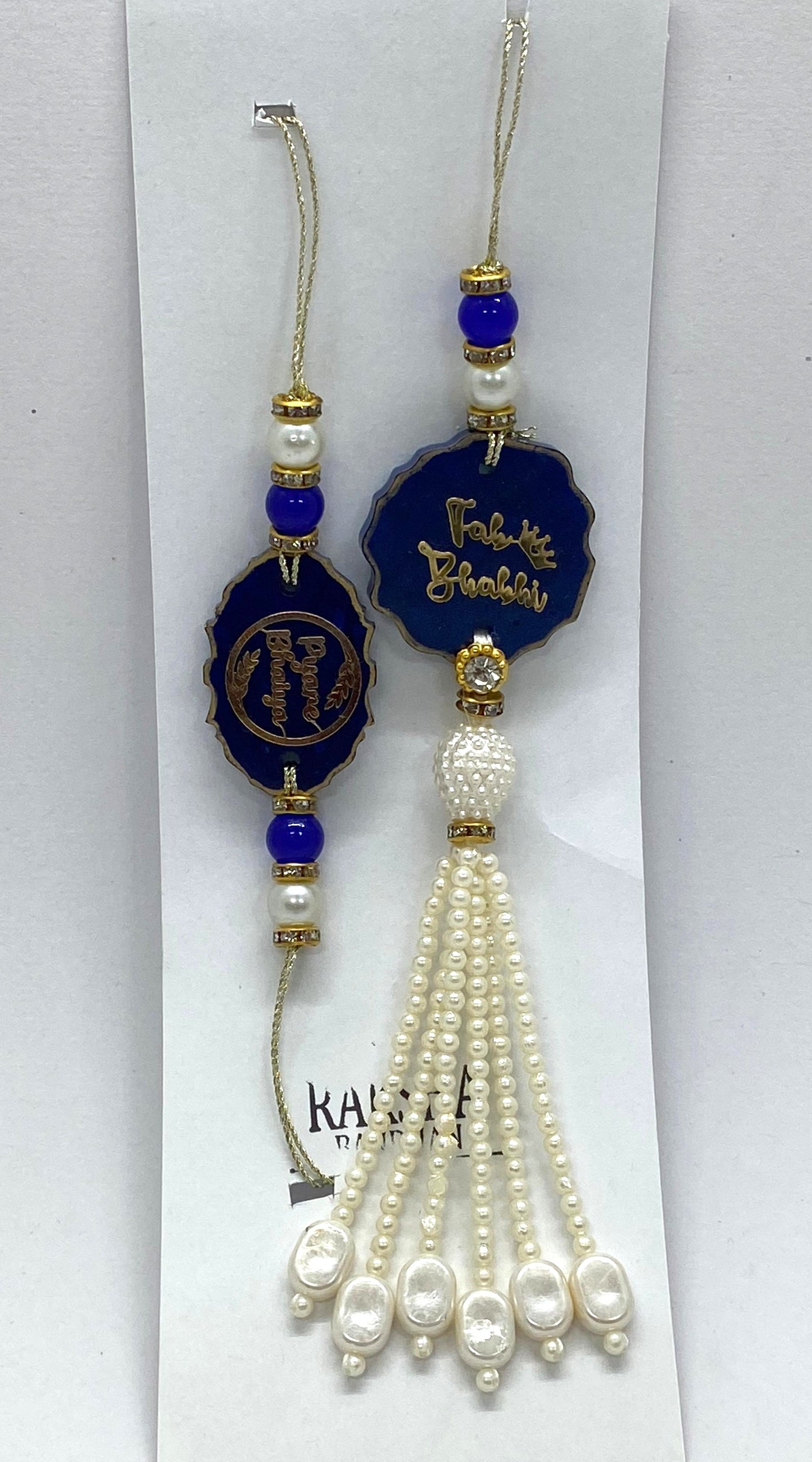 Resin Rakhi Set No.12