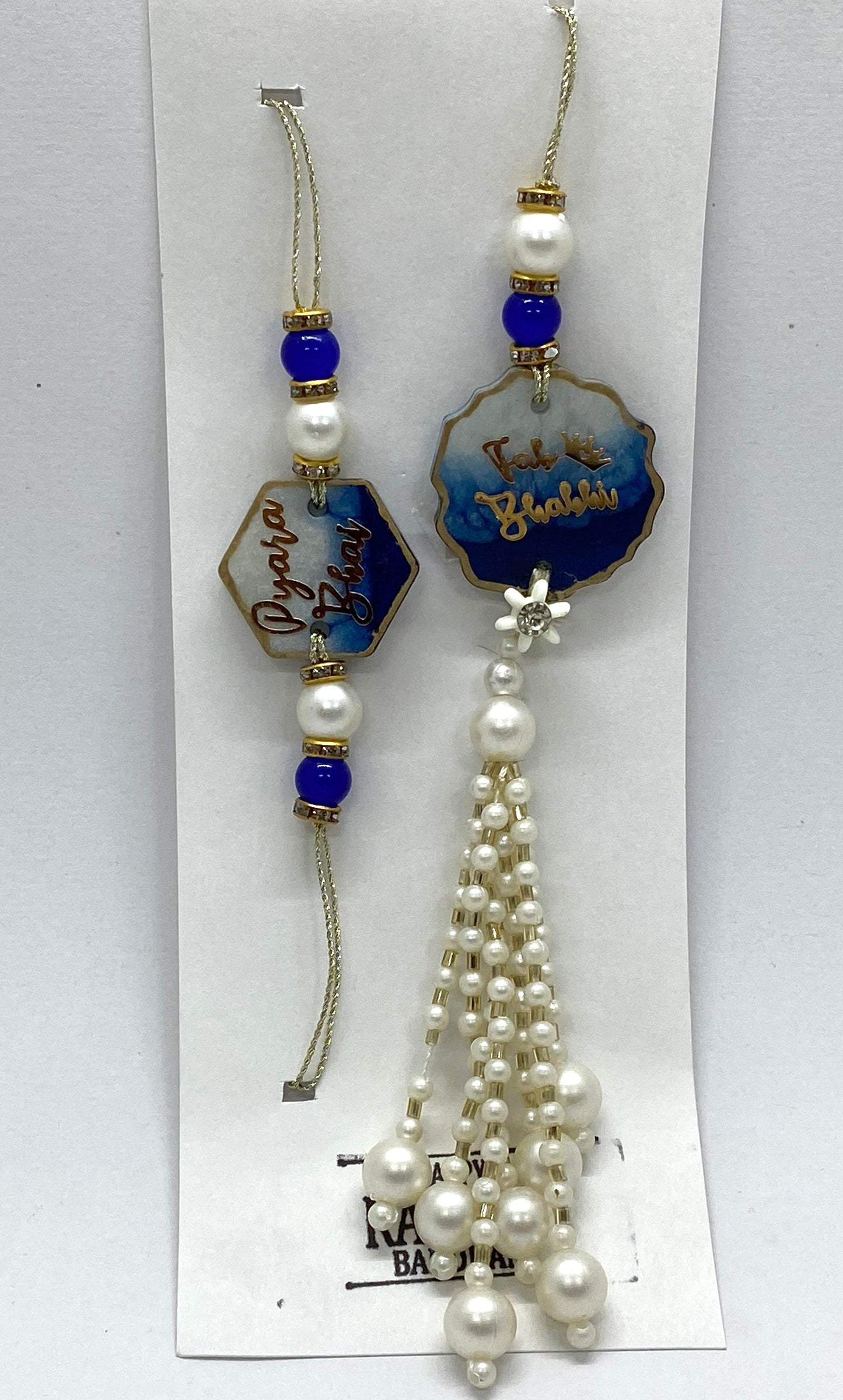 Resin Rakhi Set No.13