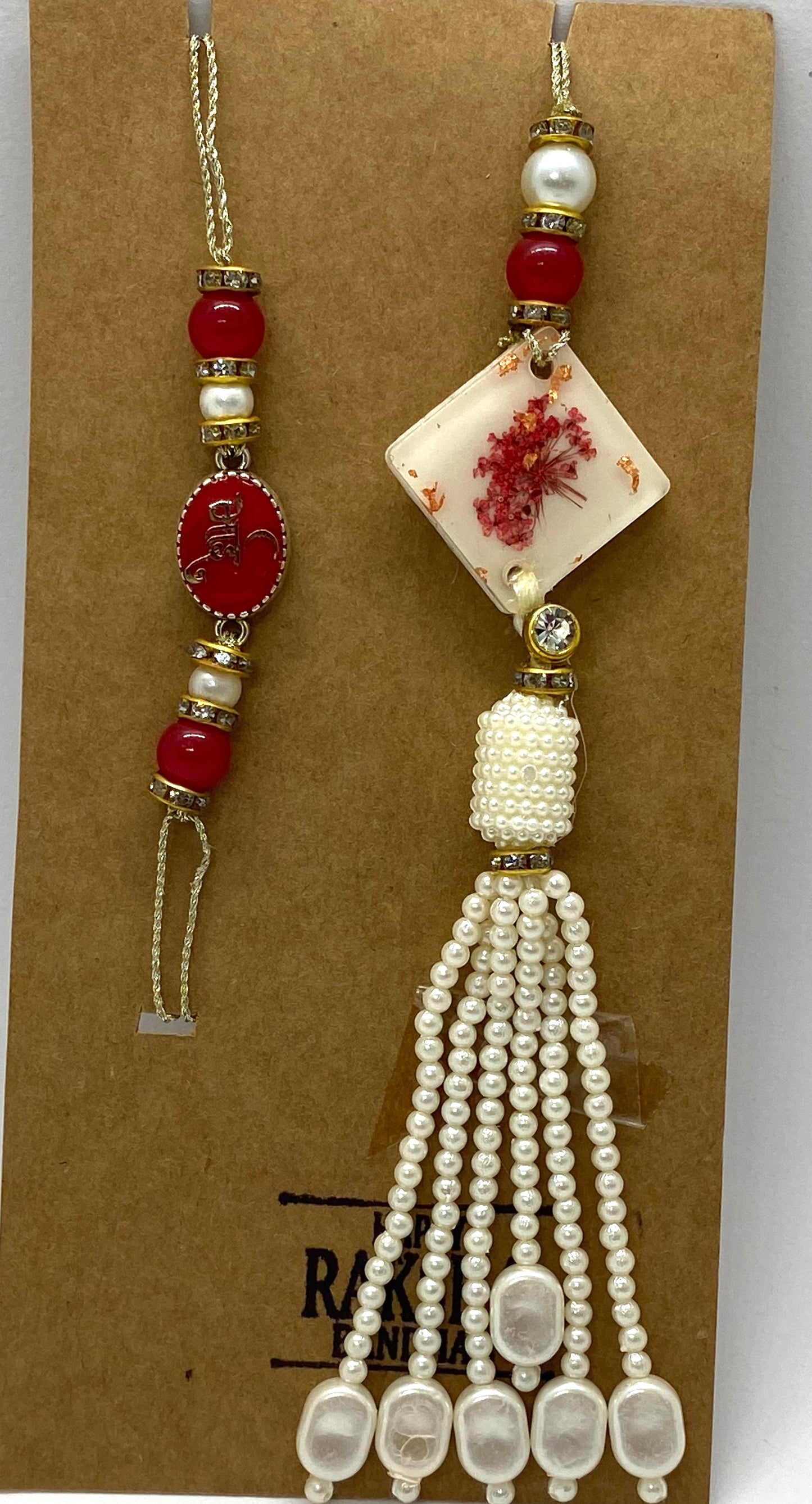 Resin Rakhi Set No.17