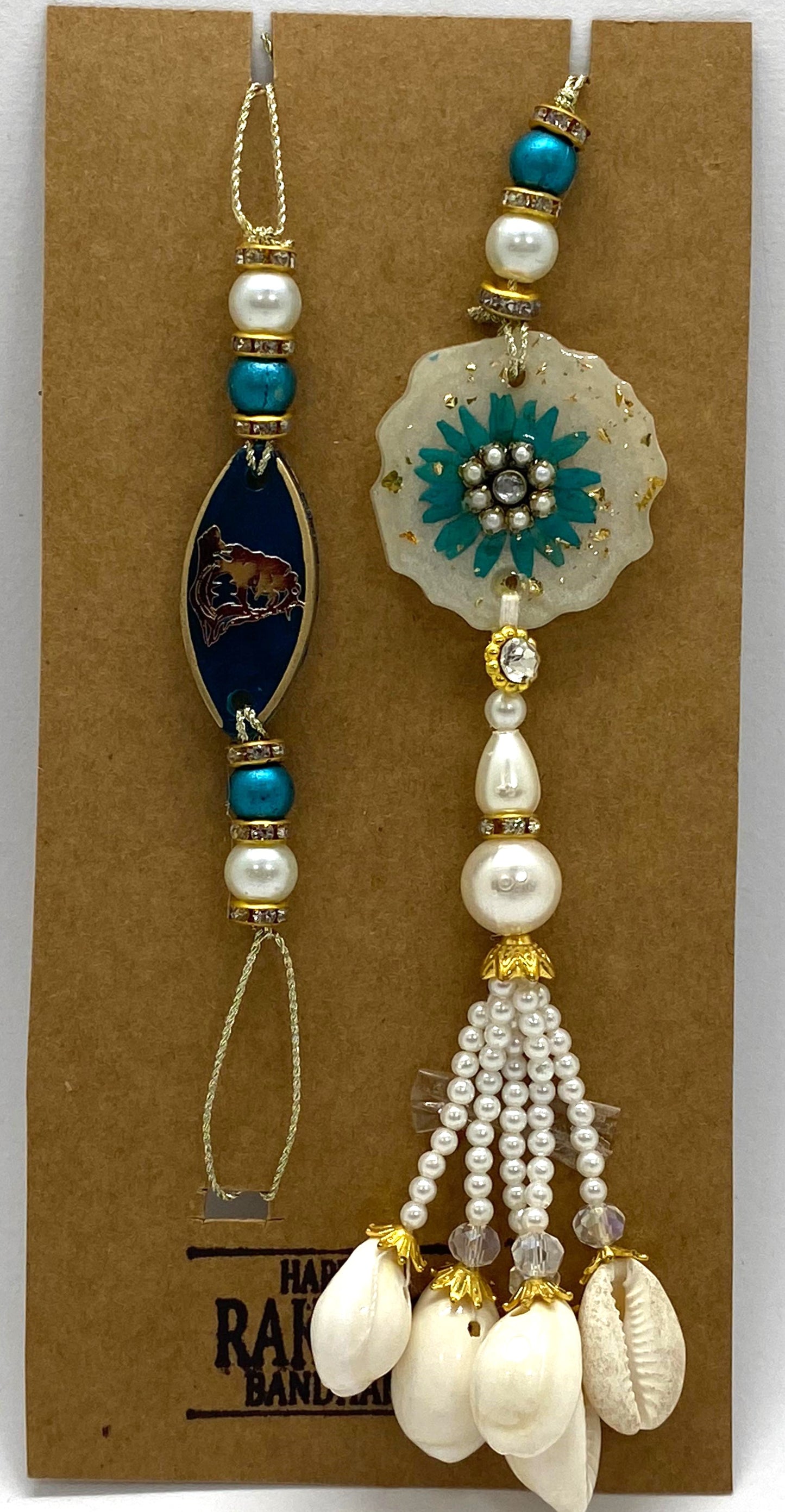 Resin Rakhi Set No.19