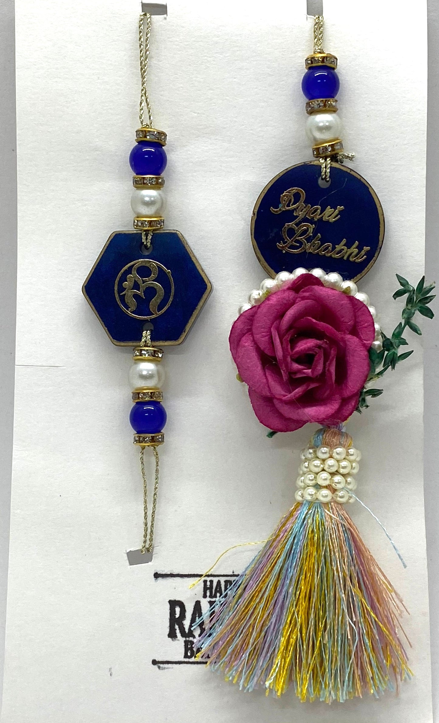 Resin Rakhi Set No.9