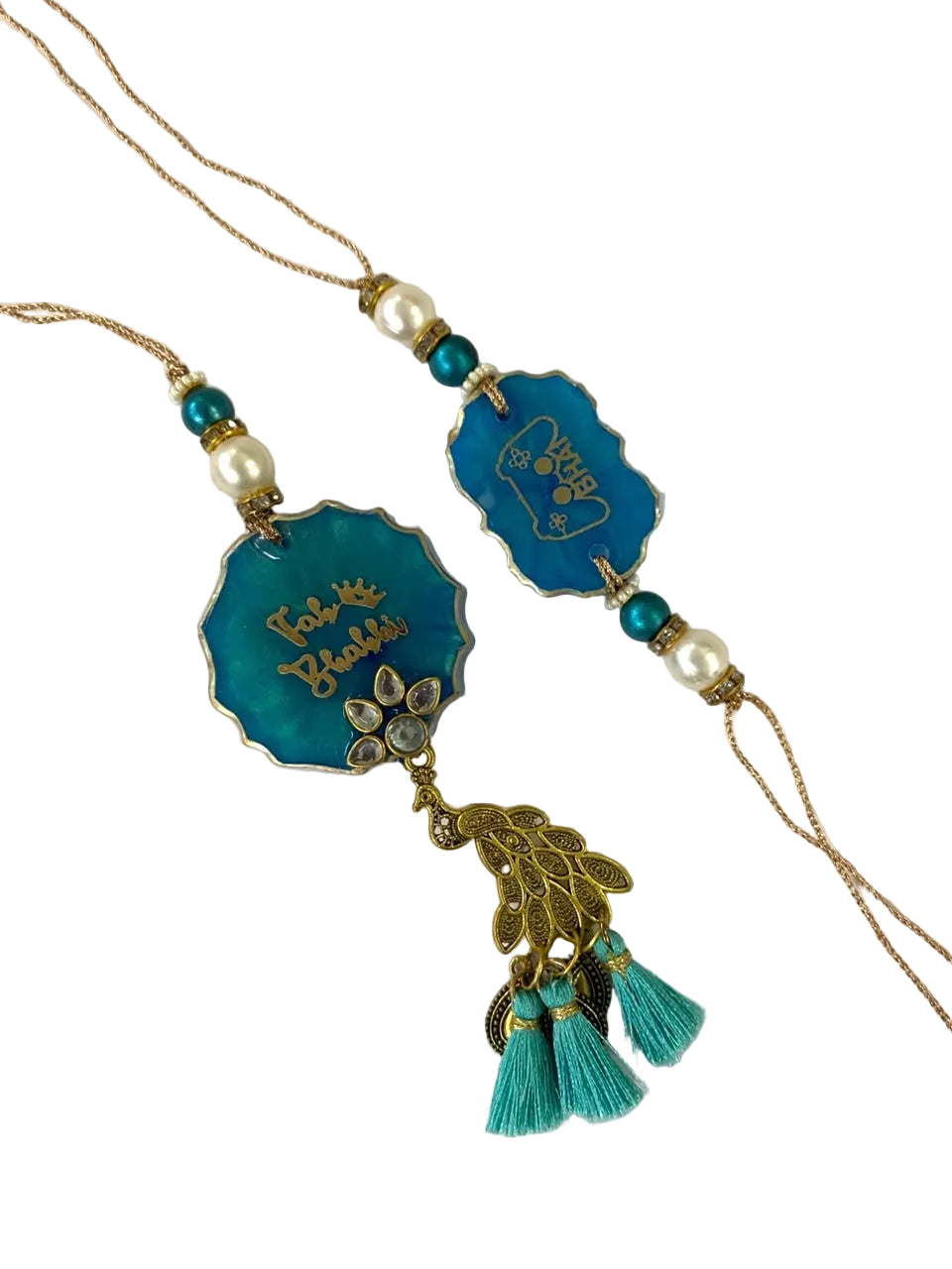 Resin Rakhi Set Design - 13