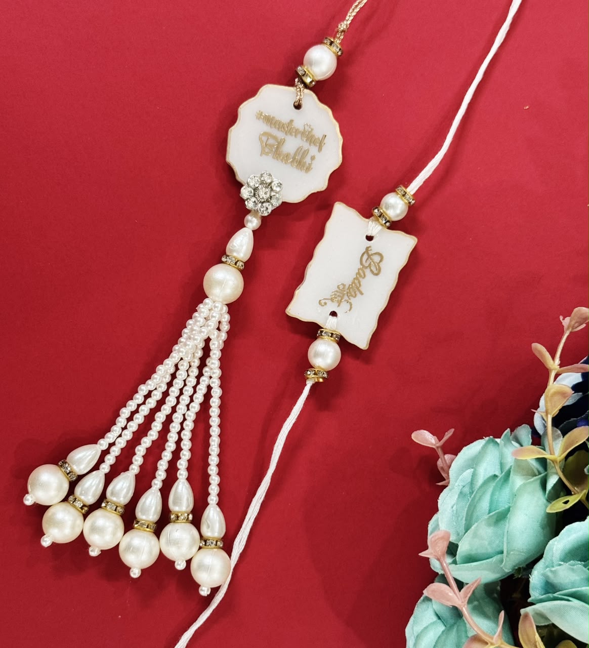 Resin Rakhi Set Design - 17