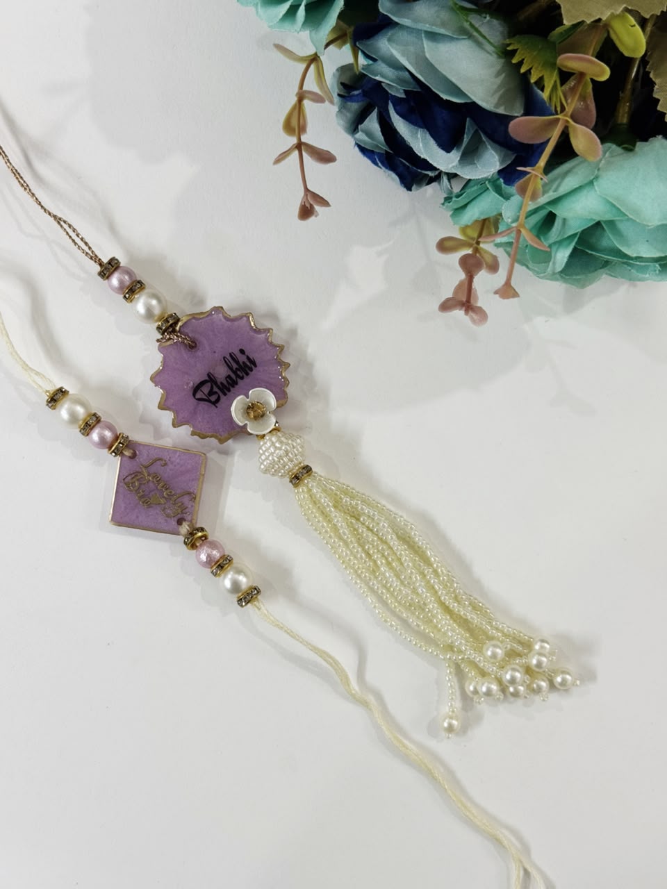 Resin Rakhi Set Design - 23