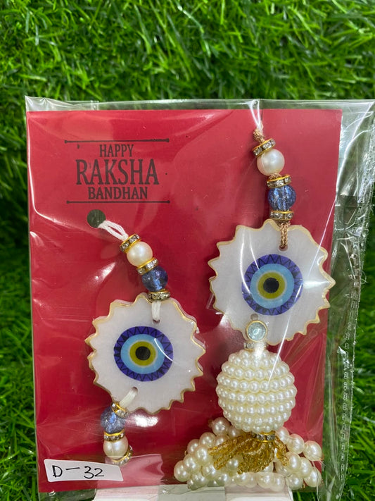 Resin Rakhi Set Design - 32