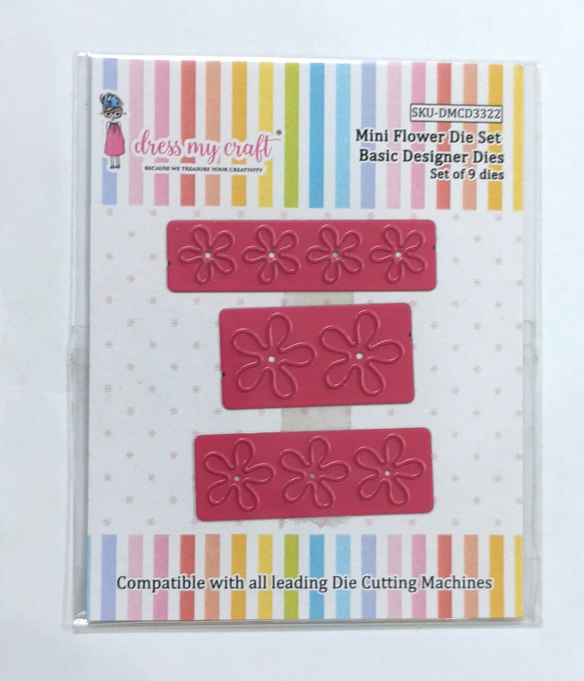 Mini Flower Die Set - Flower Making Cutting Dies