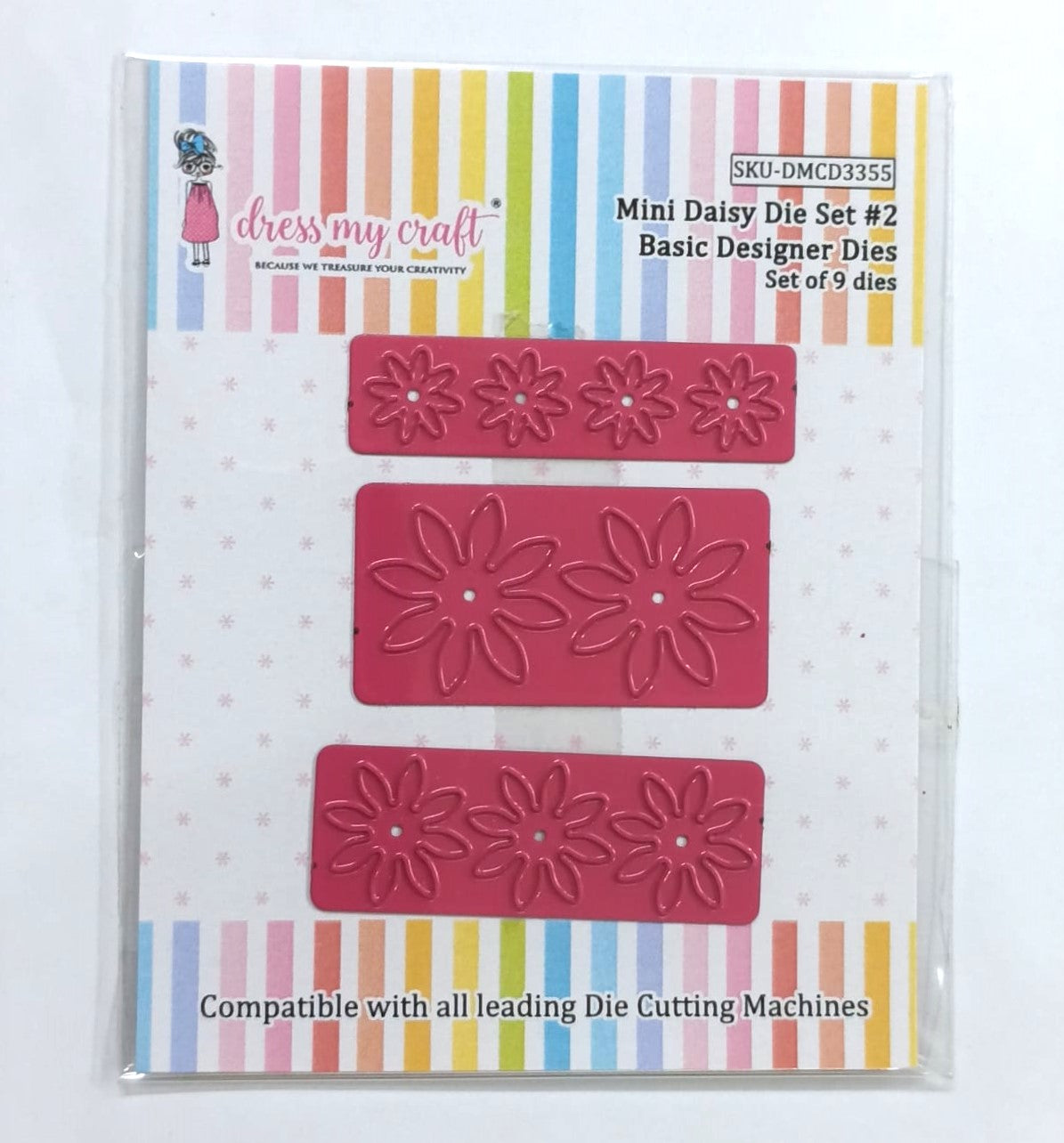 Mini Daisy Die Set #2 - Flower Making Cutting Dies