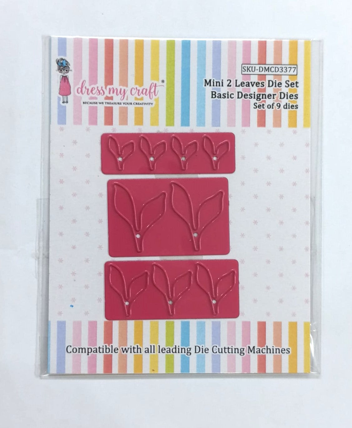 Mini 2 Leaves Die Set - Flower Making Cutting Dies