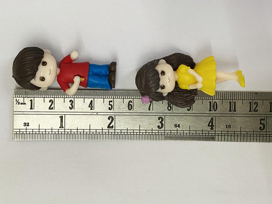 Guitar couple Miniature - 2 piece D - 6