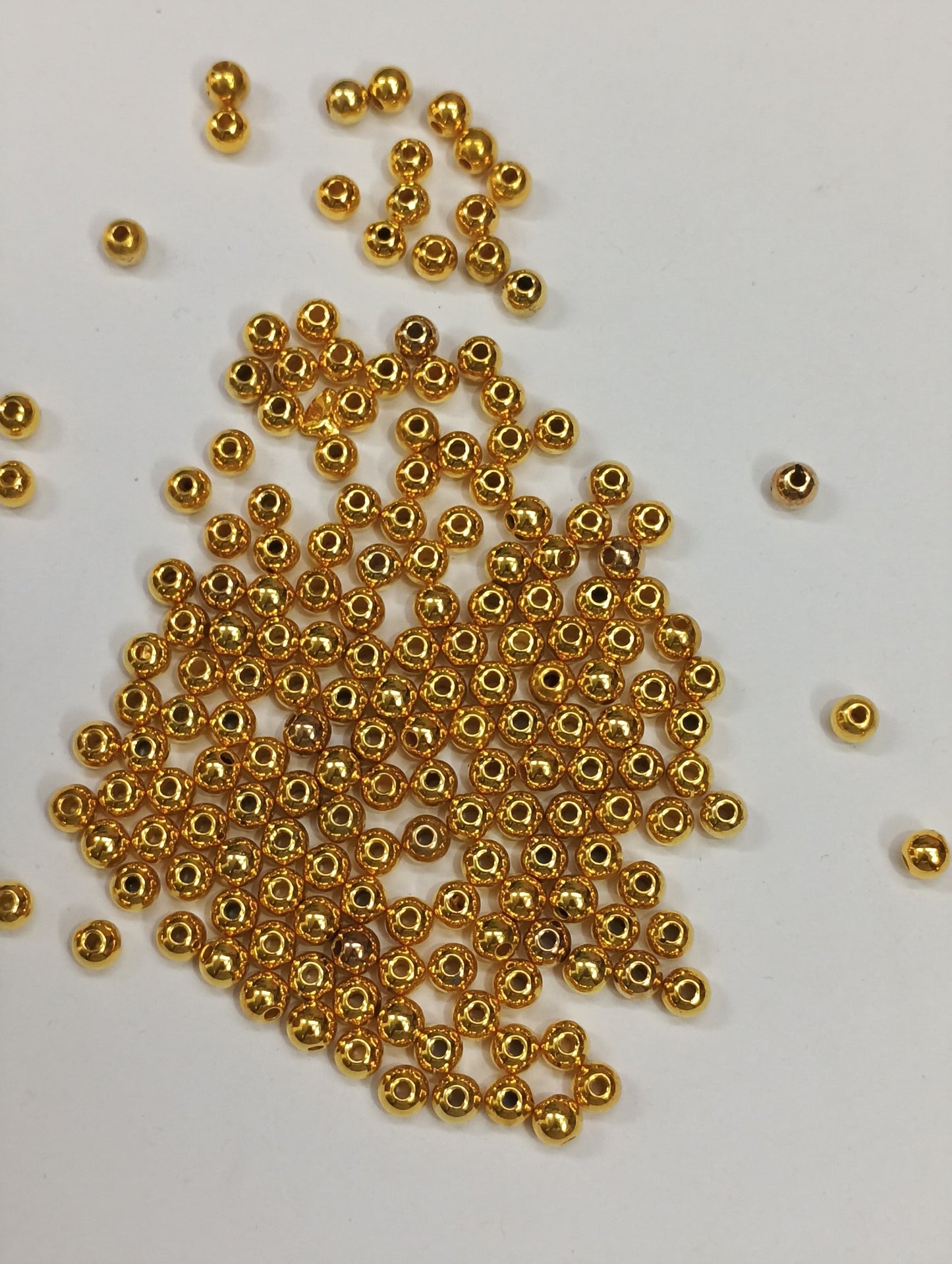 Golden Beads- 6 mm