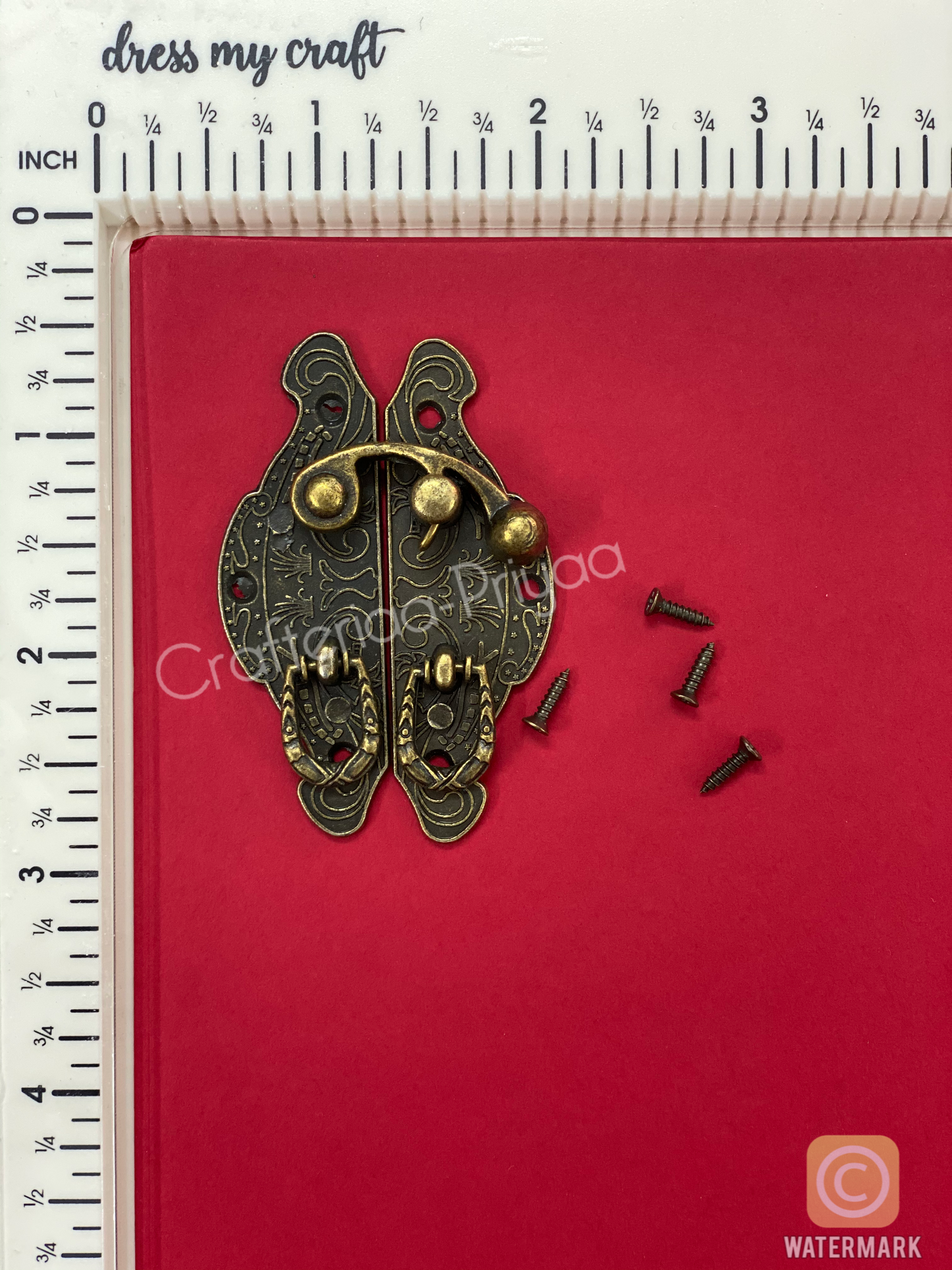 Metal Lock- 1 Piece with screws