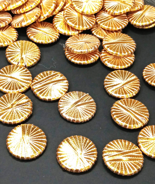 Gotta Patti Ring - Golden - 100 pieces