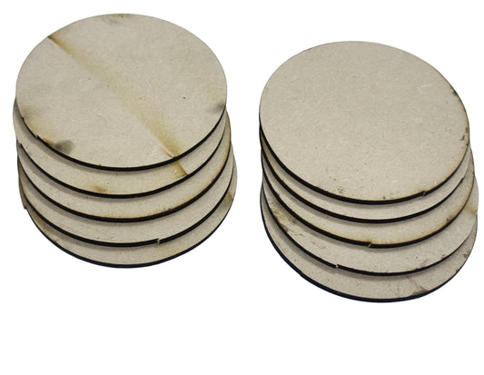 Circle Base- 6 inch - 10 pieces