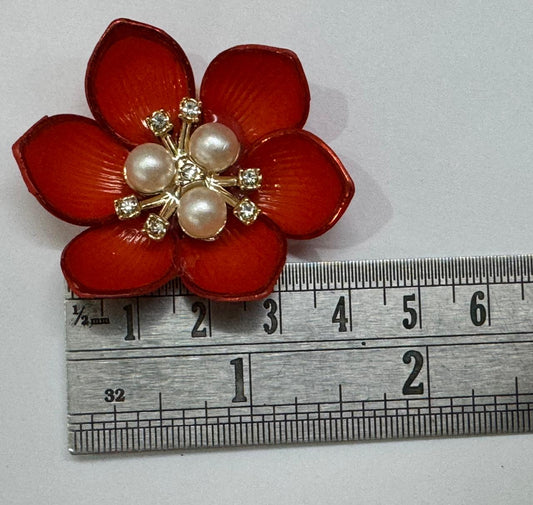 Red Artificial Flower - 10 pieces Shade -1