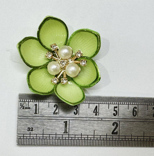 Green Artificial Flower - 10 pieces Shade -2