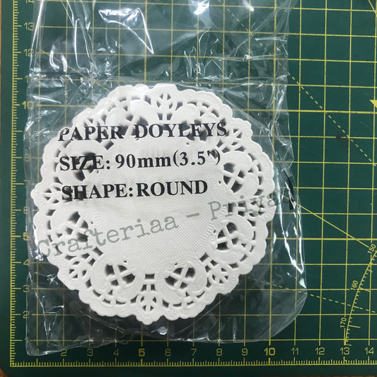 Paper Lace Doilies -3.5 Inch- 10 packs