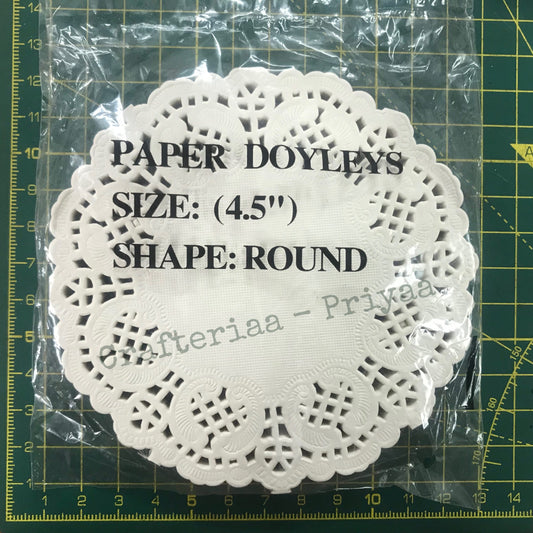 Paper Lace Doilies -4.5 Inch- 10 pack