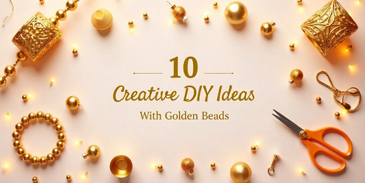 Creative DIYs with Golden Beads