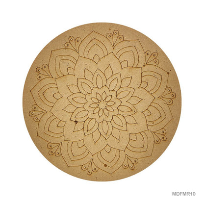MDF Mandala – 10 inch – Design – 10