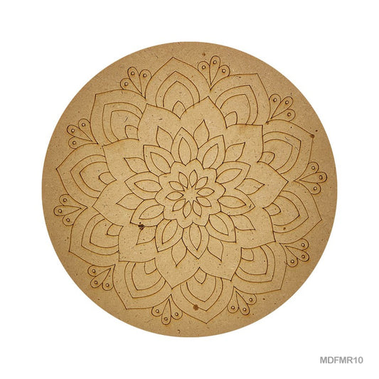 MDF Mandala – 10 inch – Design – 10