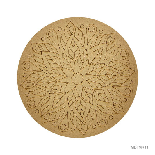MDF Mandala – 10 inch – Design – 11
