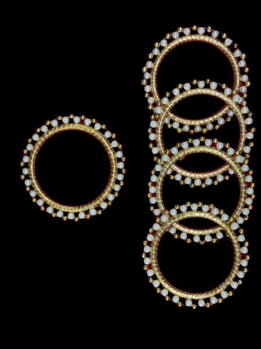 Gota patti Ring 3 inch- 10 pieces