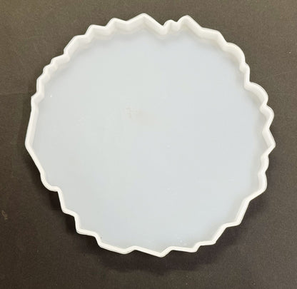 Agate Coaster Mold / Mould- Design 465 – 6 inch - 10 pieces