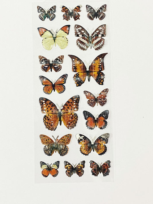 3D Butterfly Sticker – CPJ476