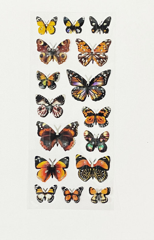 3D Butterfly Sticker – CPJ477