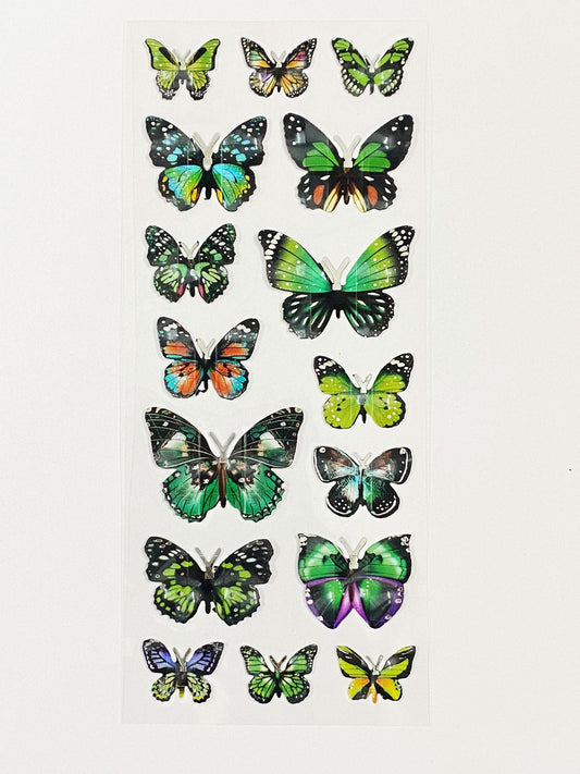 3D Butterfly Sticker – CPJ479