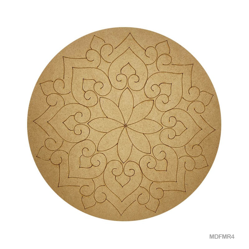 MDF Mandala – 10 inch – Design – 4