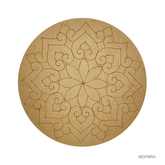 MDF Mandala – 10 inch – Design – 4
