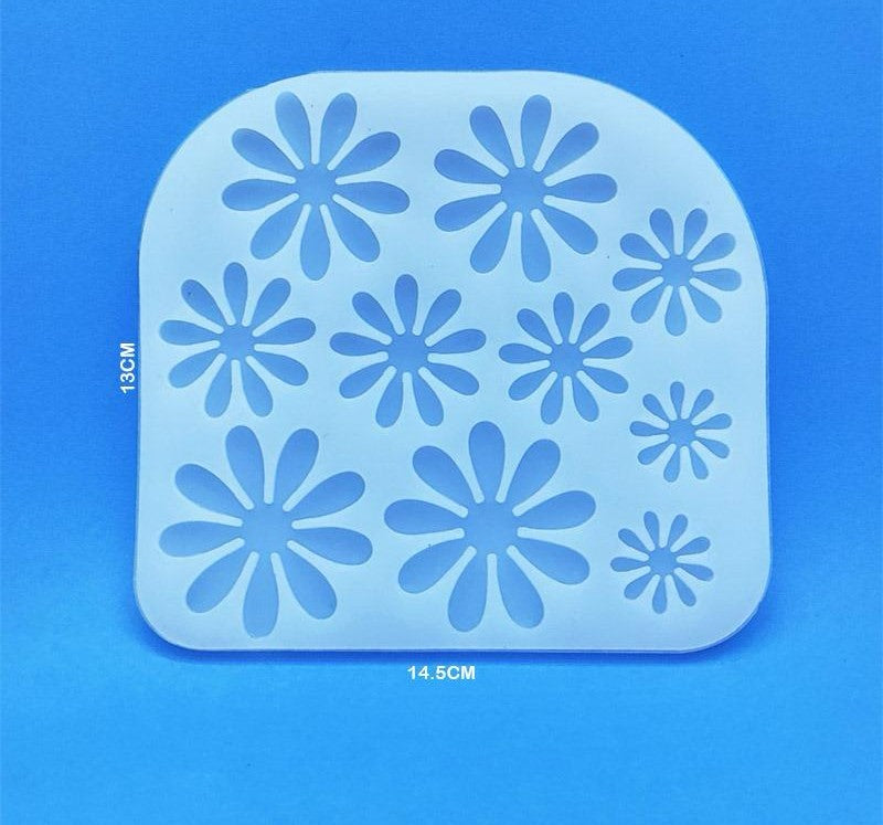 Flower Silicon Mould / Mold - Design 505
