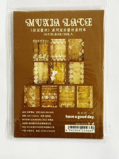Muxia Lace Paper Cutout Sheet – CPJ578