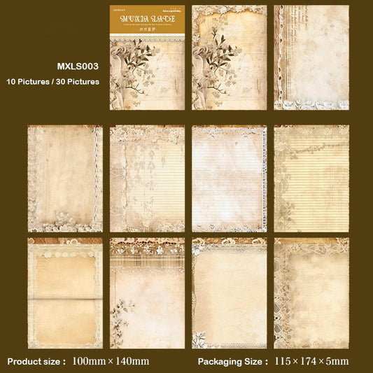 Muxia Lace Paper Cutout Sheet – CPJ579