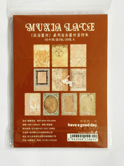 Muxia Lace Paper Cutout Sheet – CPJ580