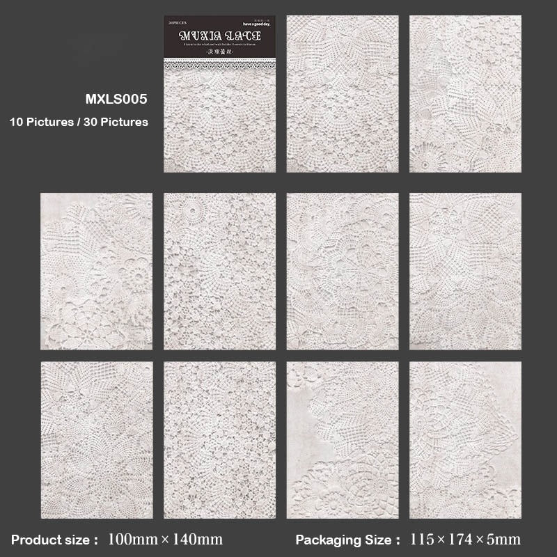 Muxia Lace Paper Cutout Sheet – CPJ581