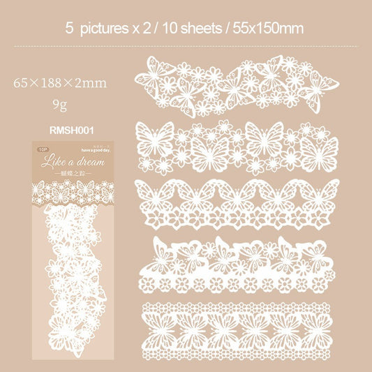 Like A Dream Lace Paper Cutout Sheet – CPJ583