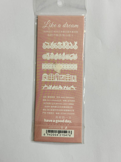 Like A Dream Lace Paper Cutout Sheet – CPJ584