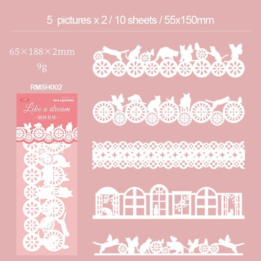 Like A Dream Lace Paper Cutout Sheet – CPJ584