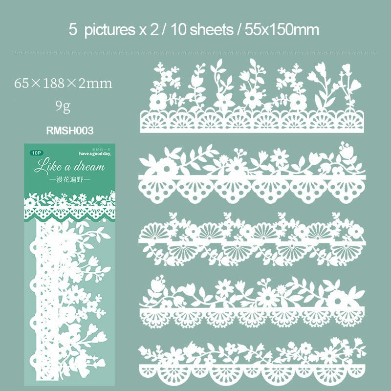 Like A Dream Lace Paper Cutout Sheet – CPJ585