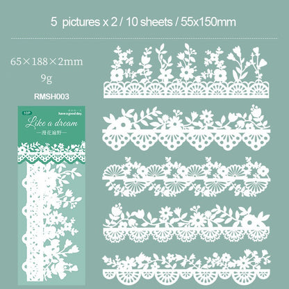 Like A Dream Lace Paper Cutout Sheet – CPJ585