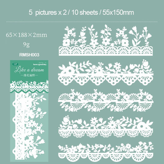 Like A Dream Lace Paper Cutout Sheet – CPJ585