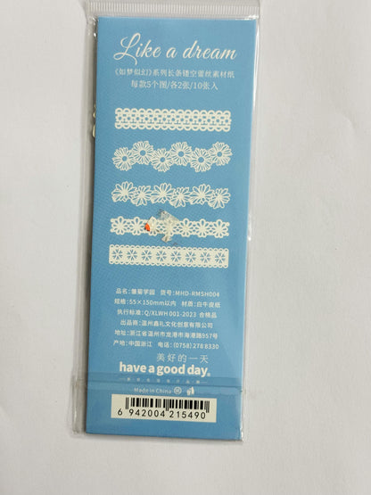 Like A Dream Lace Paper Cutout Sheet – CPJ586