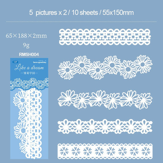 Like A Dream Lace Paper Cutout Sheet – CPJ586