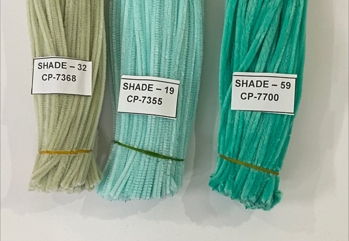 Straw / Pipe Cleaner  - Sea Green  / Shade 59