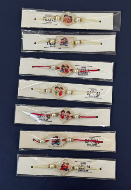 Resin Rakhi - 1 piece